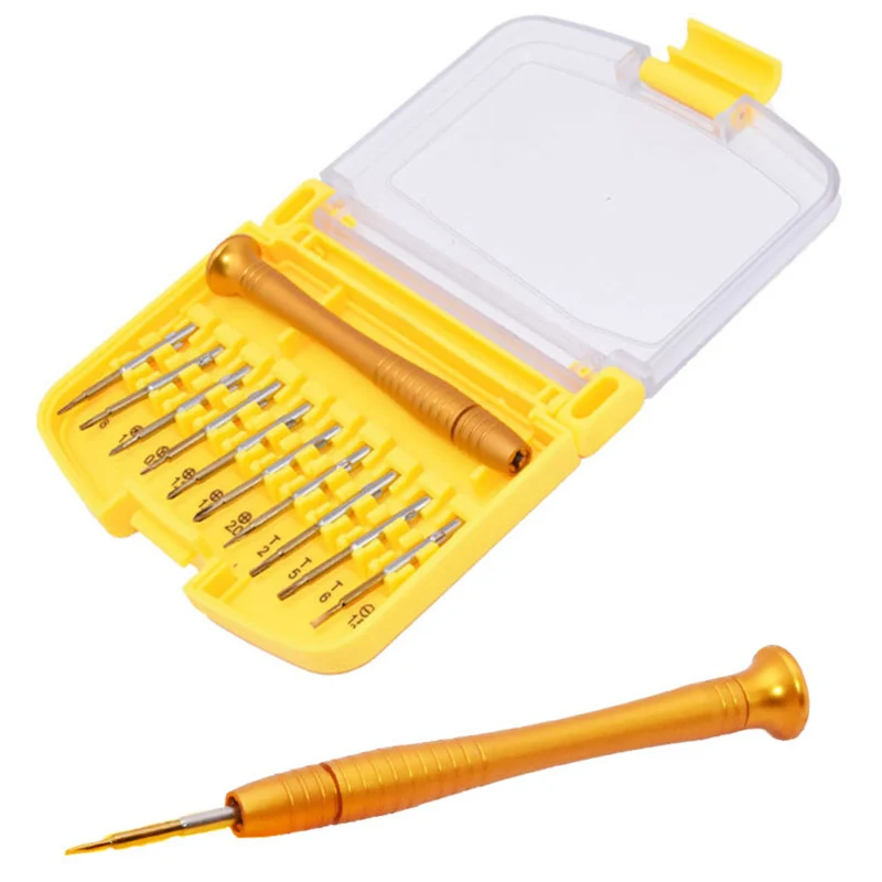 

Portable 11 in 1 Mobile Phone Repair Tool Screwdriver Set Precision Maintenance Tools For Watch Laptop Electronics Disassembly