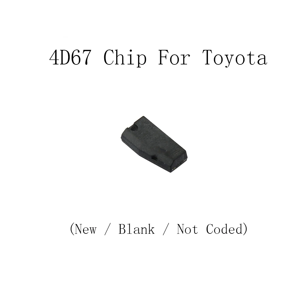 1pcs Remote Car key Transponder Chip 4D67 For Toyota CAMERY COROLLA PREVIA REIZ CROWN RAV4 Lexus New / Blank Not Coded | Автомобили и