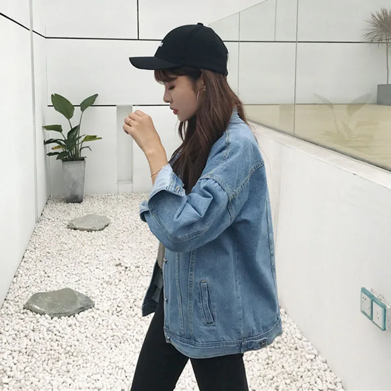 New  2019 Leisure fashion retro Women Coat Spring Autumn Long Sleeve Basic Coats Vintage Slim Hot Fashio