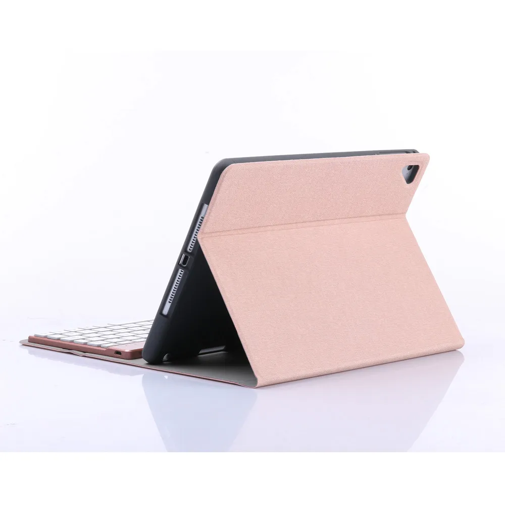Съемная bluetooth клавиатура для iPad PRO 10 5 дюймов 7 цветов чехол с подсветкой умный
