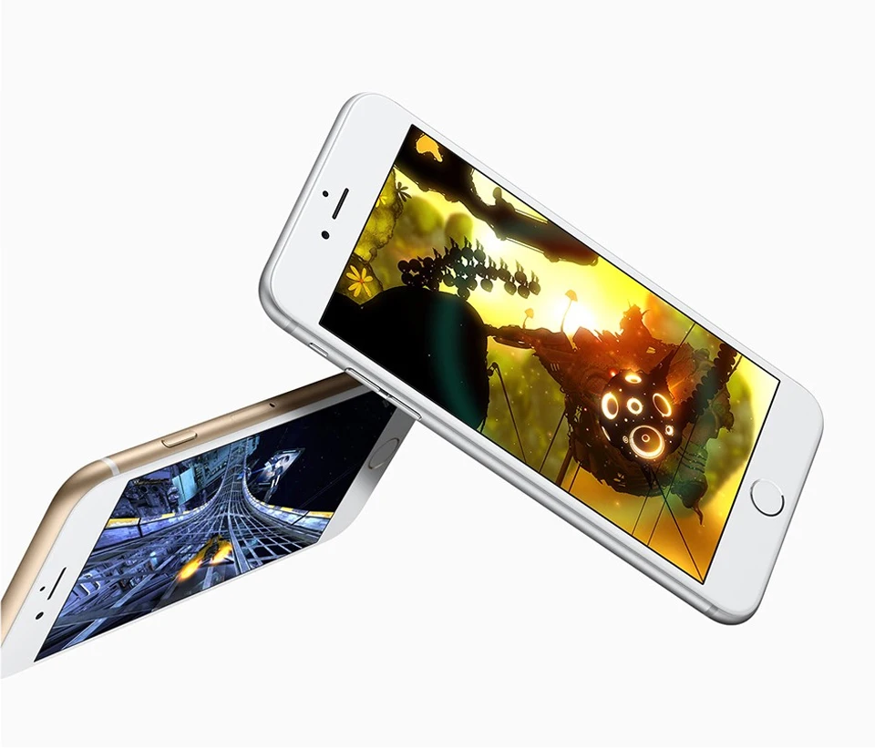 Разблокирована Apple IPhone 6S/6S плюс 2 ГБ Оперативная память 16/64/128 ГБ Встроенная память 4." и 5." Dual Core 12.0mp Камера 4 К видео IOS LTE отпечатков пальцев