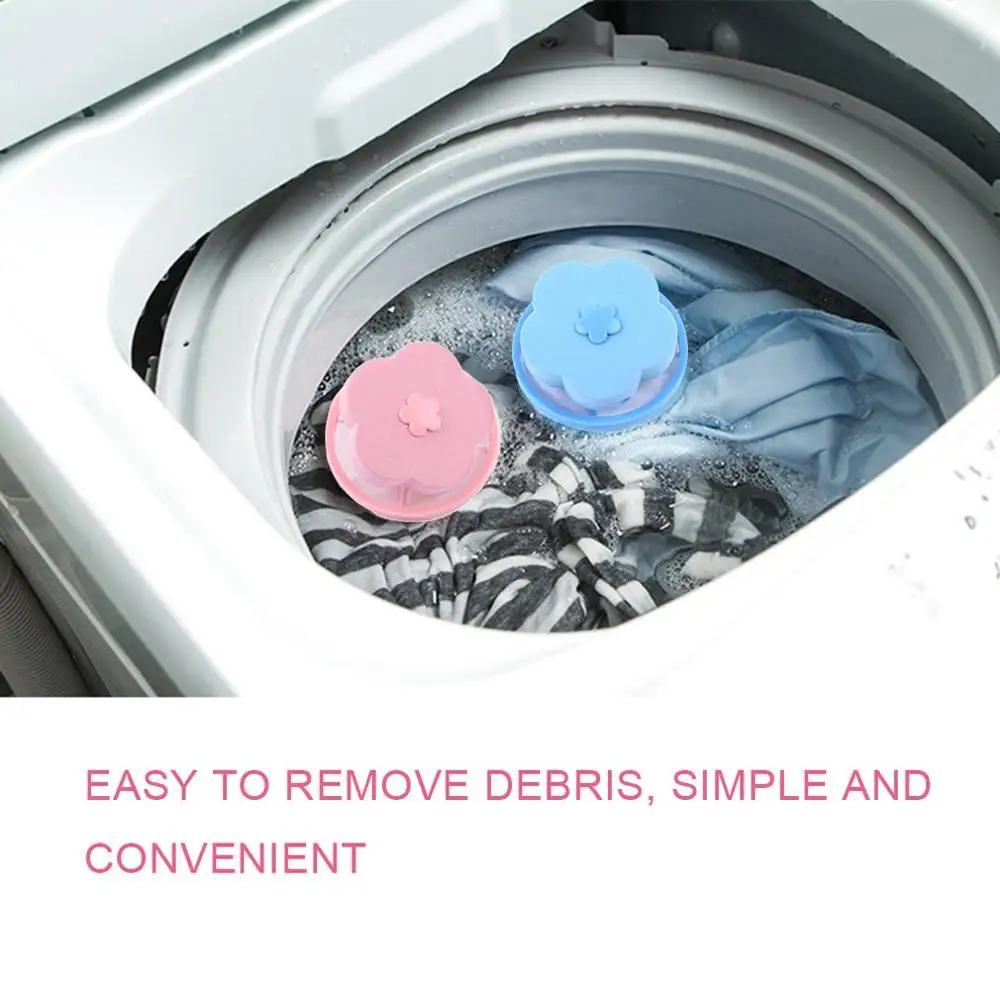 

Plum-Shaped Floats Filter Bag Filter Hair Remover Decontamination Laundry Ball Wash Ball Washing Machine Floating Filter
