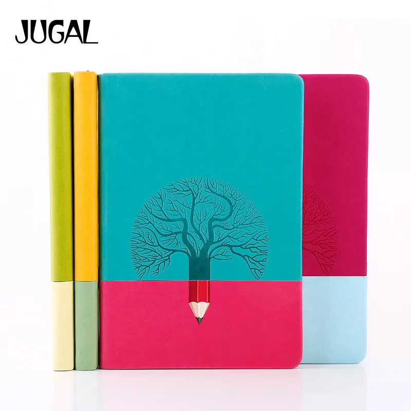 

JUGAL Creative Trend Personal Diary a5 Notebook Grid Page And Horizontal Page Hardcover Notebook Japanese School Supplies