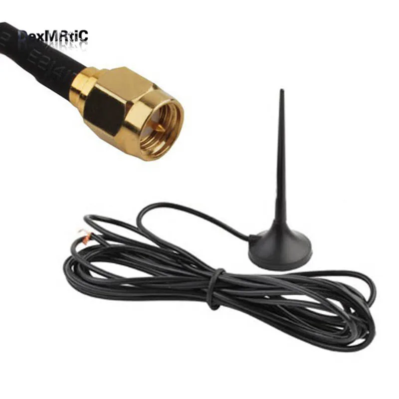 1 шт. 3G GSM антенна SMA штекер разъем 3.5dbi магнитная для PCI карты HUAWEI USB модем Новый usb