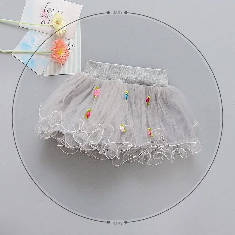 Осенне-весенне-летняя юбка для маленьких девочек детское бальное платье принцессы Kawaii, симпатичное милое мини-пачка, детские юбки для маленьких девочек