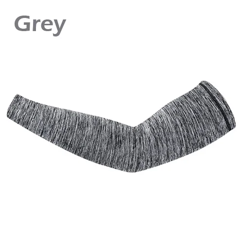 Arm Sleeves Cycling Armgurad UV Protection Arm Warmers Cycling outfits Driving Fishing Arms Sleeves MTB Road Bike Arms Covers - Color: Grey Arm Sleeve