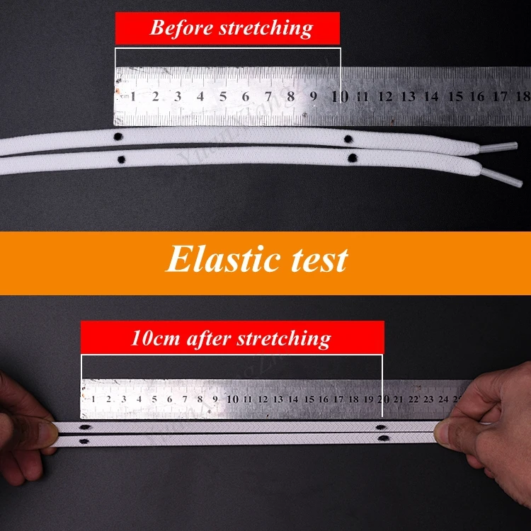 1Pair Flat Elastic Shoelaces White/Black No Tie Shoelaces Kids Adult Unisex Flat Sneakers Shoelace Quick Lazy Laces Strings