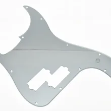 Серебряное зеркало P Bass Pickguard PB царапина пластина подходит точность бас гитара