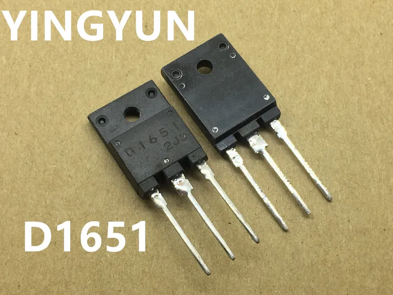 5 шт./лот D1651C = D1651 2SD1651 труба общего провода с демпфером для телевизора б/у
