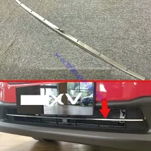 Для Subaru XV передняя решетка из нержавеющей стали Accent Крышка нижняя сетка Отделка Стильный молдинг окантовка защитных стекол приборов