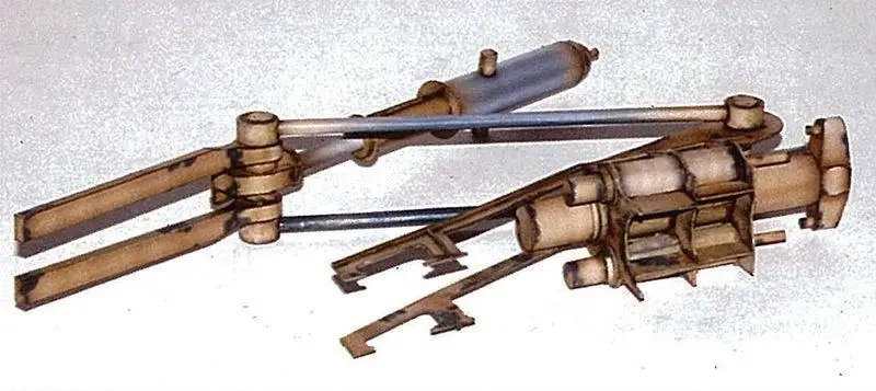 1:35 3D Бумага модель Второй мировой войны Пособия по немецкому языку K5 поезд пистолет Леопольд Бумажная модель Сделай Сам военные