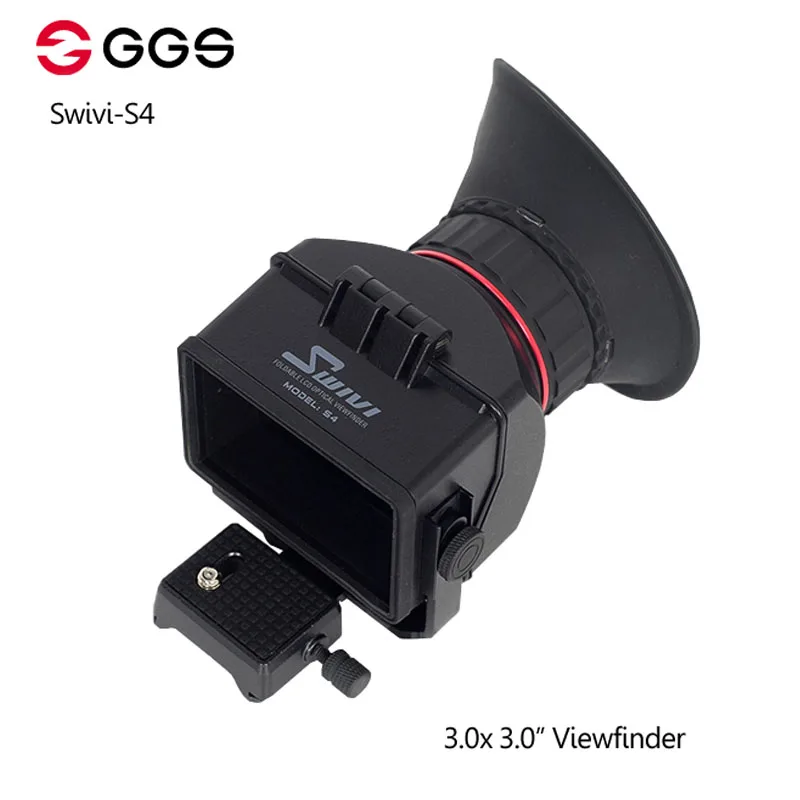 GGS Swivi S4 3.0x 3.0" 169 LCD Camera Viewfinder for Sony a7 a7R a7S NEX 7 NEX 6 NEX 5R NEX 5T