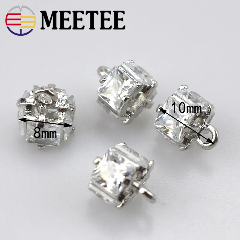 Meetee 5 шт. новый сплав кулон пряжка украшение для волос ручной работы DIY браслет