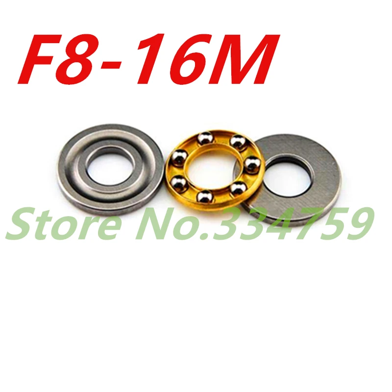 Новые осевые шаровые упорные подшипники 10 шт. F8 16M 8*16*5 мм|bearings fag|bearing nylonbearing |