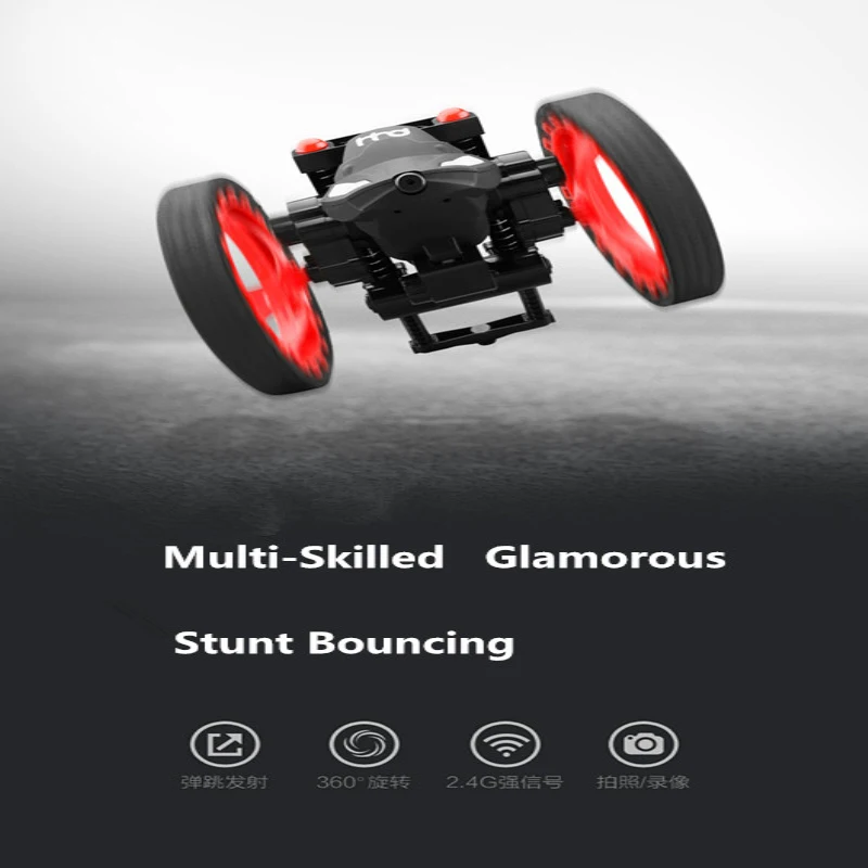 Новинка Радиоуправляемый Танк прыгающий автомобиль Wi Fi FPV DIY 3 в 1 Безголовый