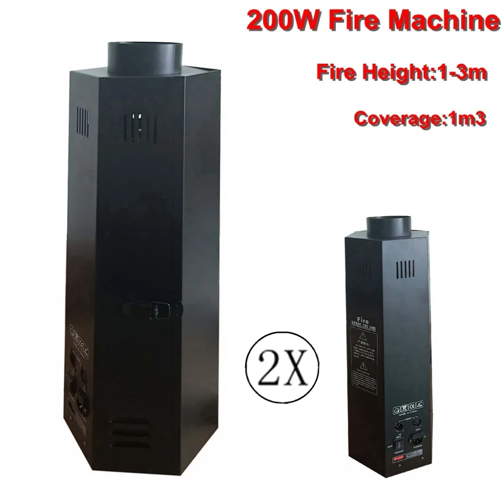 2Pcs/Lot dj equipment Professional LPG Flame Machine DMX Fire Machine