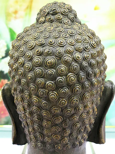 仏教美術 仏頭 装飾品 工芸品 美術品 置物 仏教美術 仏頭 装飾