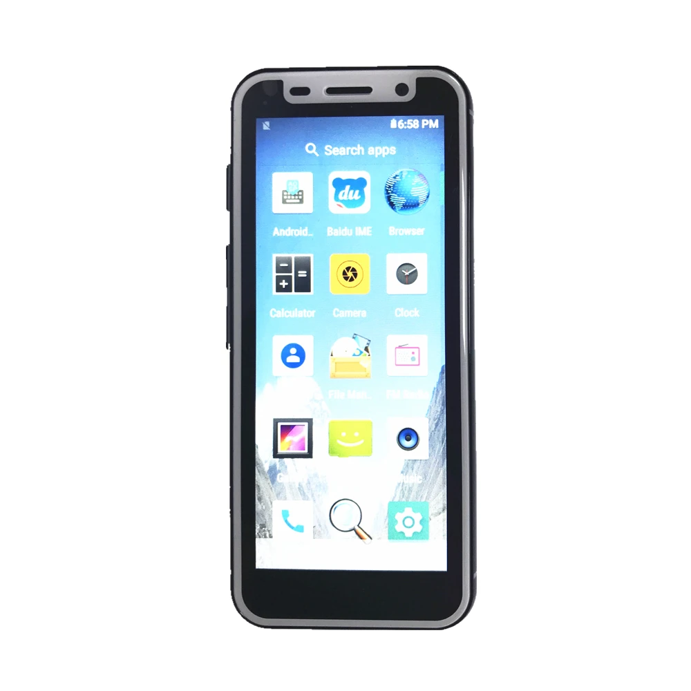 Маленький смартфон Melrose, 3,4 дюйма, маленький экран MT6739V, 1 ГБ, 8 ГБ, Android 8,1, карманный мини-студенческий мобильный телефон с отпечатком пальца
