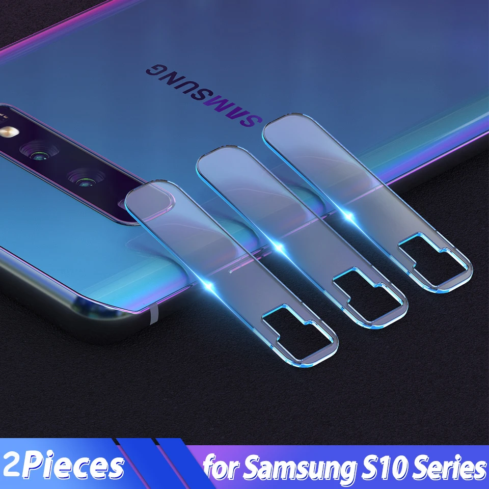 2 шт. для Samsung Galaxy S10 Plus S10e + M20 S9 Закаленное стекло Защитная пленка объектива камеры