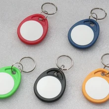 1000 шт. RFID 125 кГц тег 5 цветов TK4100 EM4100 бесконтактный брелок бирки с RFID карты доступа Управление посещаемость времени