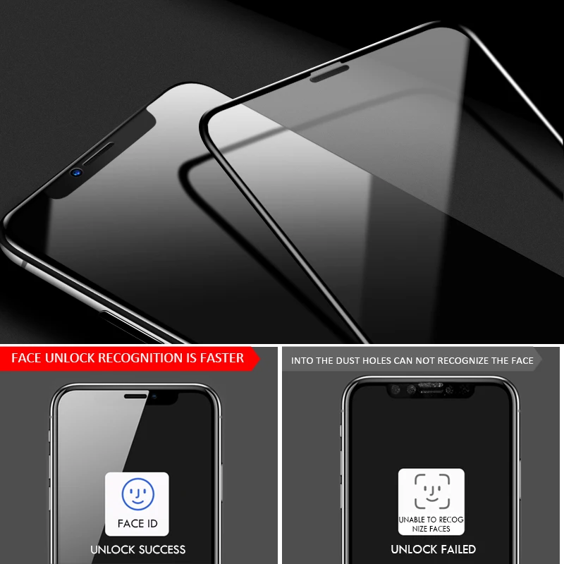 H& A 100D полное покрытие Защитное стекло для iPhone X 7 6 6S 8 Plus Закаленное стекло протектор экрана для iPhone X XS XR XS MAX стекло