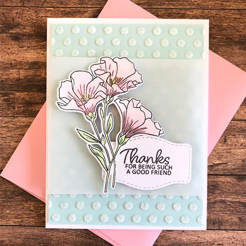 

DiyArts 1 Pcs/lot Metal Cutting Dies Scrapbooking for Card Making DIY Embossing Cuts New Craft Die Beautiful Flowers Bunch