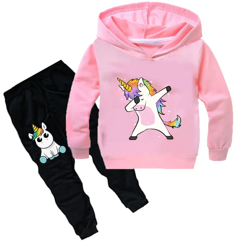 

YLS 2-16Y Dabbing English Bulldog Funny 2019 Boys Clothing Sets Print Cartoon Hoodies + Pants Children Clothing 2 Pcs Sportsuits