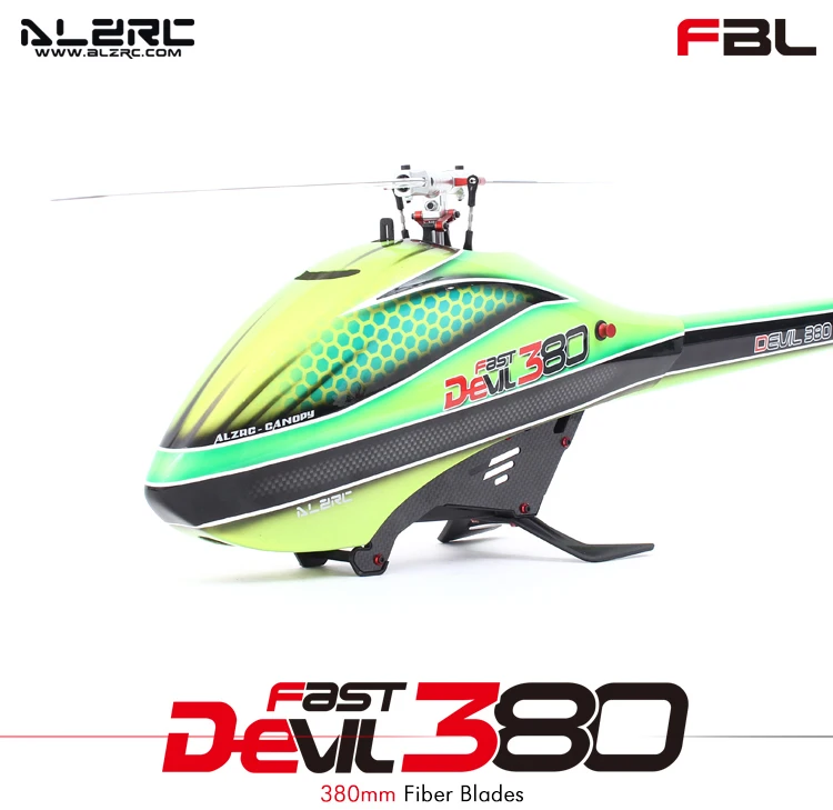 ALZRC - Devil 380 FAST FBL KIT/Silver/2016- Empty Machine/Standard Combo/Super Combo RC Helicopter drone