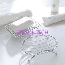 100 шт/партия Горячая овальное/прямоугольное мыло держатель простой нержавеющая сталь ванная комната сушилка для мыла коробки для Ванной Душа мыльницы