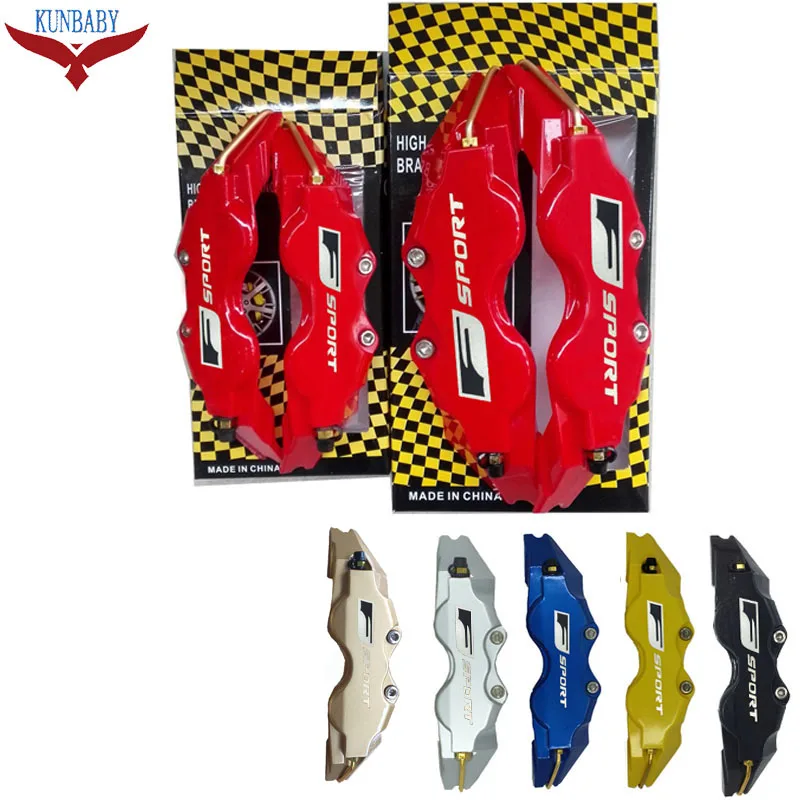 

KUNBABY Brake Caliper Cover ABS Plastic Model 3 F Sport Car Styling Decoration For Lexus IS ISF GS RX RX350 ES IS250 ES350