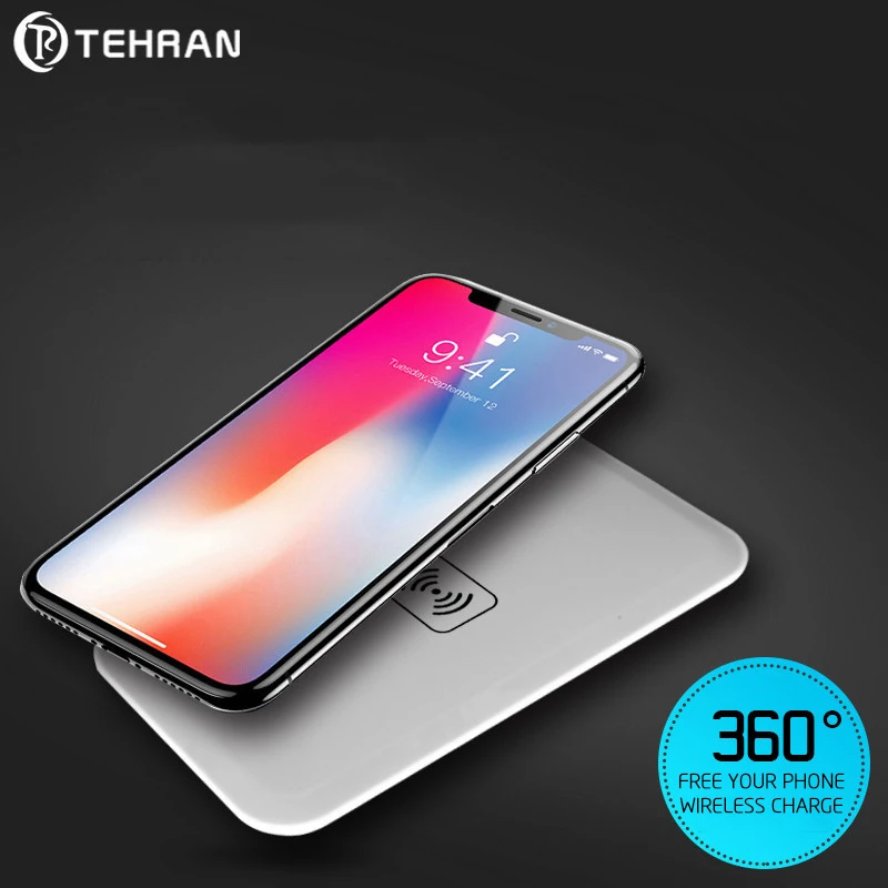 

5V 1A Output Wireless Smartphone Charger for iphone X 8 8Plus Phone Accessories Charger for Samsung S8 S8 plus Note 8 Fashion