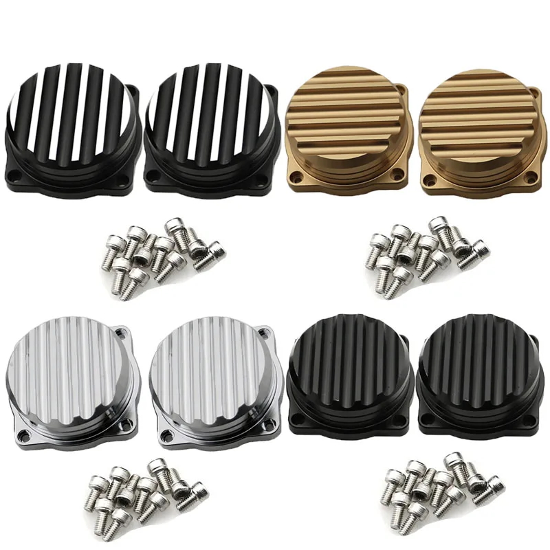 Motorcycle Injection Carburetor Cover Ripple brass carb tops Top Caps