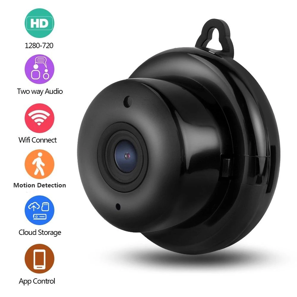 HD 720P домашняя IP камера безопасности двухсторонняя аудио беспроводная мини