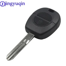 jingyuqin 2 Button Remote Flip Fob Car Key Shell For Nissan Micra Almera Primera X-Trail Replacement Uncut Blade Case Cover