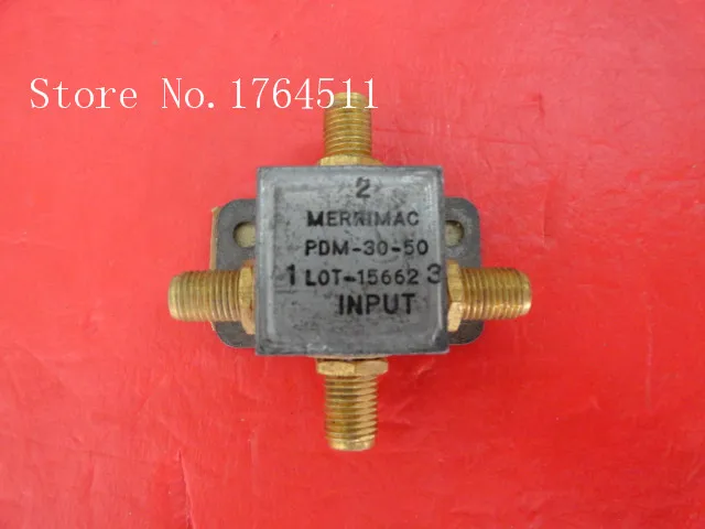 

[BELLA] A three MERRIMAC power divider PDM-30-50 DC-200MHz SMA