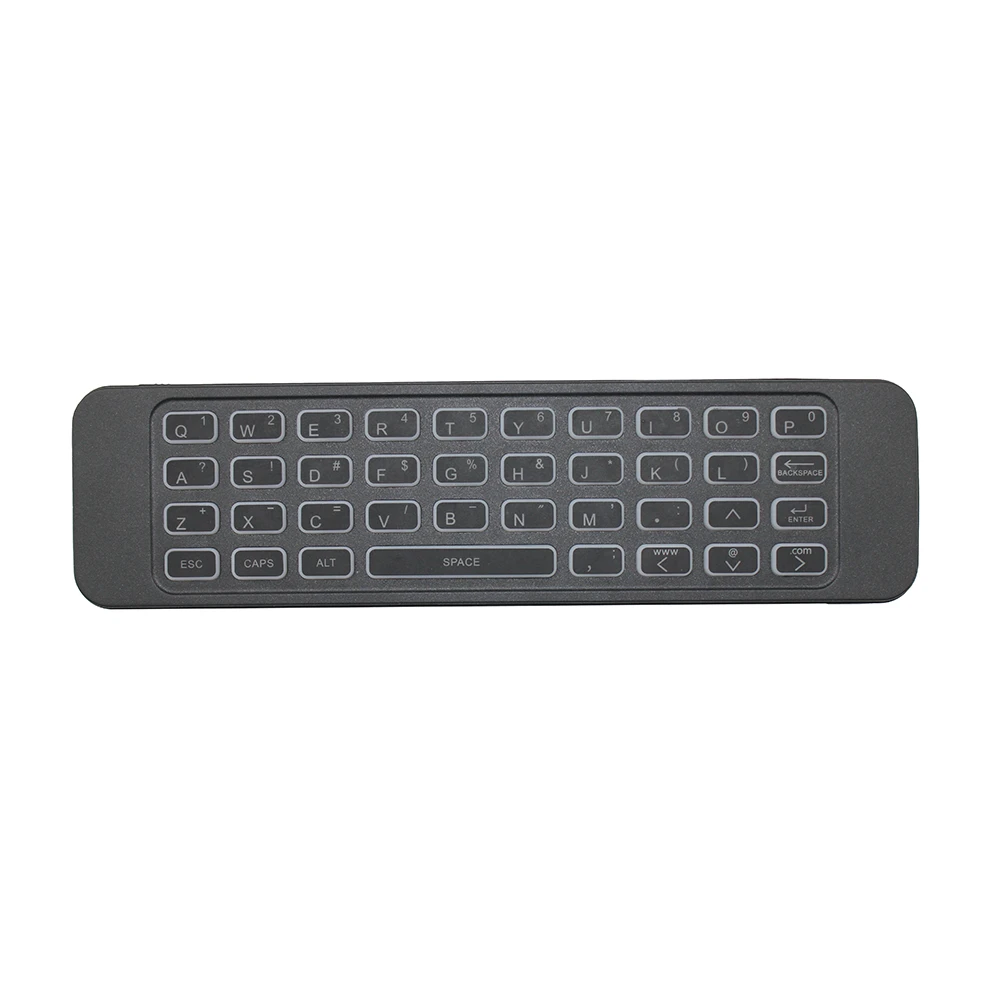 T3 Air Mouse 2.4G Wireless Keyboard 6-Axis Gyro 7 Color Backlit Remote Control with QWERTY Keyboard for PC Android TV Box T3-C T3 Air Mouse 2.4G Wireless Keyboard 6-Axis Gyro 7 Color Backlit Remote Control with QWERTY Keyboard for PC Android TV Box T3-C