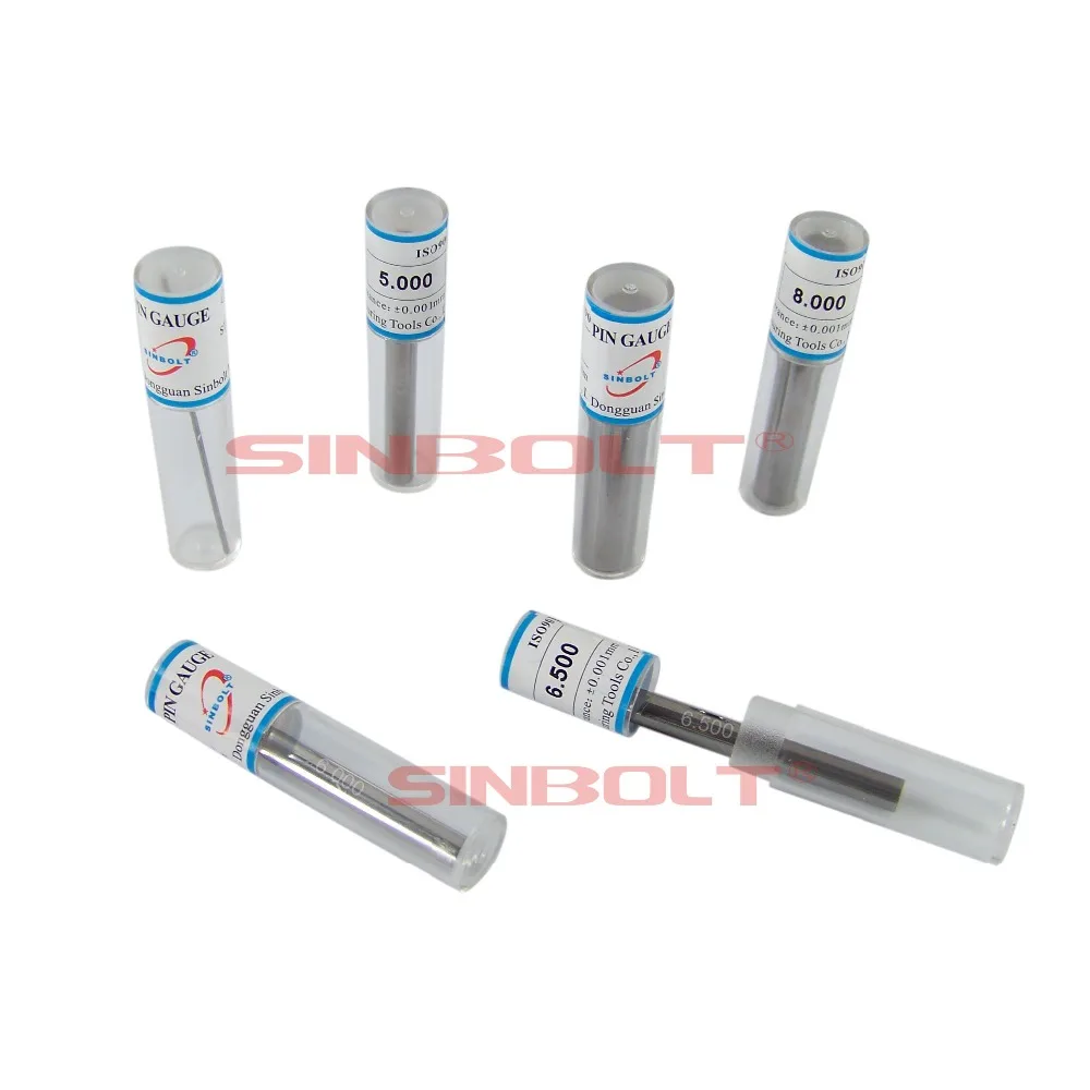 

Sinbolt pin plug gauge Set,1.000mm--6.000mm,501pcs+ Pin Gauge Handle,fast delivery!