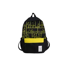 Contrast Color Backpack Cute Cartoon School Bag for Teenage girls Fresh Nylon Leisure Or Travel Bag for Women Brand Book Bag цена Contrast Color Backpack Cute Cartoon School Bag for Teenage girls Fresh Nylon Leisure Or Travel Bag for Women Brand Book Bag цены онлайн