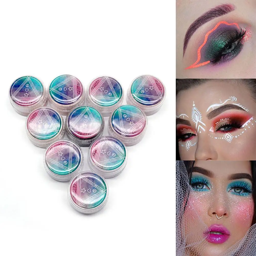 

Glitter sequin mermaid loose eye powder pearl metal bright white fluorescent makeup glitter
