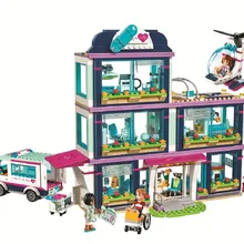 Вилла HeartLake hopitalal modele jeux De строительство брики образование Jouets Pour ENFANTS enfants cadeaux совместимый avec 41318