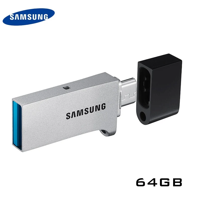 

SAMSUNG USB 3.0 OTG 64GB Smart Phone Tablet PC USB Flash Drives U DISK Storage Pen Drive Memory Stick 100% ORIGINAL