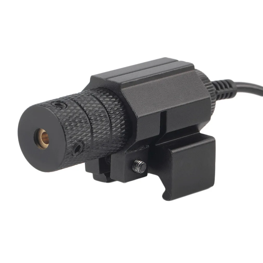 

1 Set Tactical red dot Mini Red Laser Sight With Tail Switch Scope Pistol with Lengthen Rat Tail Hunting Optics