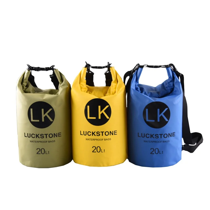 20L seco impermeable al aire libre de PVC Durable ligero buceo flotante Camping mochilas bolsas de natación River Trekking bolsas 20L seco impermeable al aire libre de PVC Durable ligero buceo flotante Camping mochilas bolsas de natación River Trekking bolsas