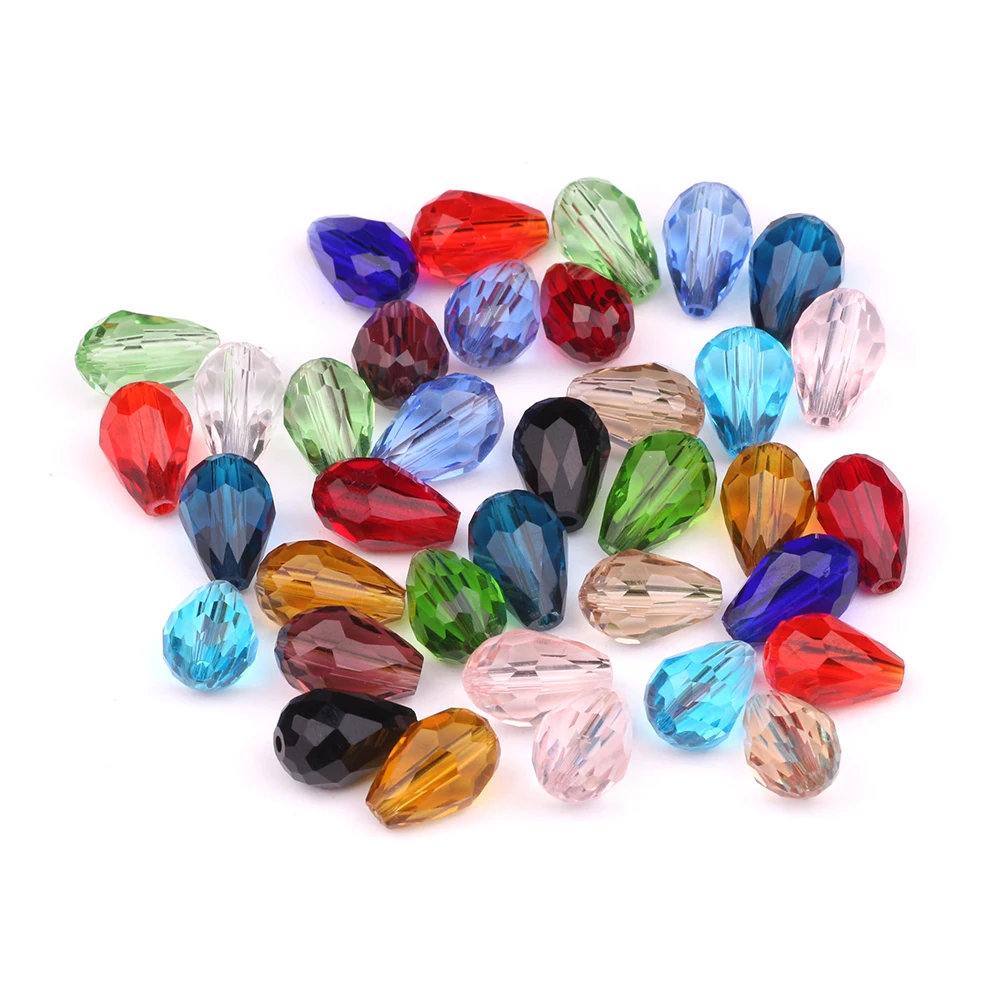 

ZHUBI DIY Making Jewelry 6mm Mixed Color Crystal Glass Chunky Beads Square Drop Bicone For Accessories Craft In Bulk Wholesale