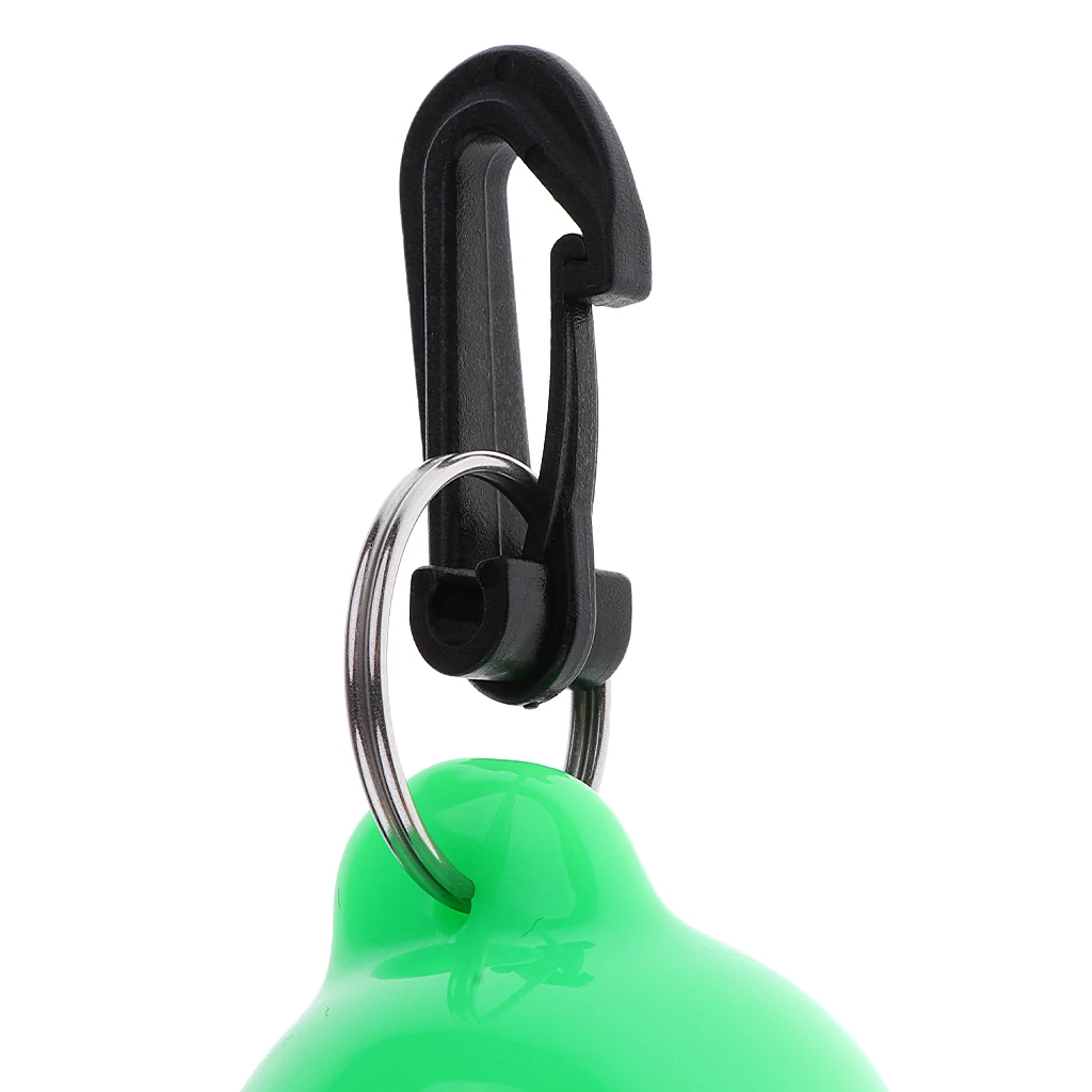 Silicone Round Mouthpiece Holder for Regulator Octopus with Clip Holder for Scuba Diving Skum Ball Regulator Divers Dive Gear