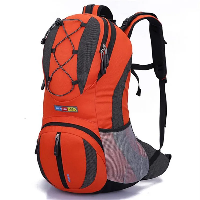 Большой рюкзак 22л для езды на велосипеде, сумка для езды на велосипеде, сумка bolsa bicicleta pannier, сумка MTB, велосипедный рюкзак, mochila ciclismo - Цвет: orange