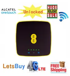 Разблокирована Alcatel EE60 4G LTE FDD Мобильный Wi-Fi точка доступа 5150 мАч Функция мобильного питания