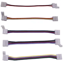 2pin 3pin 4pin 5pin 6pin светодиодные провода разъем электронный разъем провода кабель для светодиодные ленты светильник ленты белый cct RGB RGBCCT