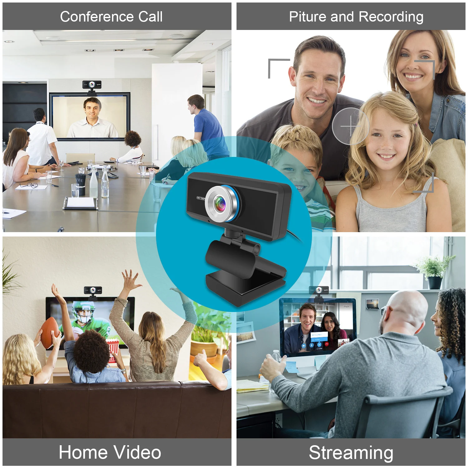 Веб-камера 720P HD PC камера 1 миллион пиксели 720*2,0 USB 1280 веб видео Live видео чат устройства совместимый ТВ доступа