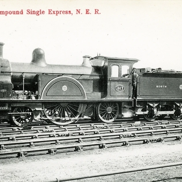 Locomotive No 1517 Compound Single Express Poster Print By The Institution Of Mechanical Engineers Mary Evans (36 X 24)